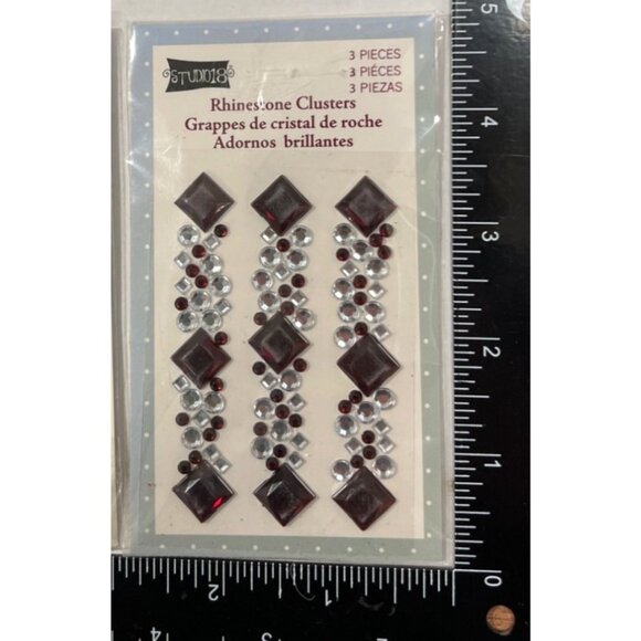 Rhinestone Clusters Jewel Diamond Studio 18 Embellishment Sticker IG54145 - Picture 1 of 2